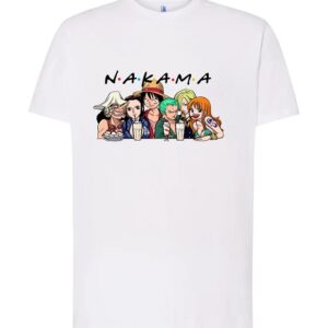 Μπλούζα με στάμπα One Piece Nakama!