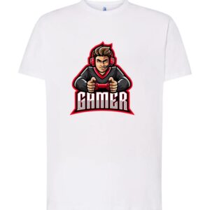 Μπλούζα με στάμπα Gamer!
