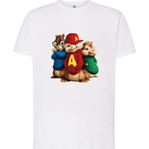 Μπλούζα με στάμπα Άλβιν και η παρέα του!