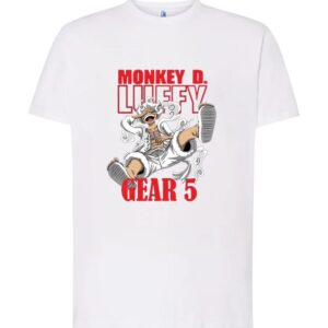 Μπλούζα με στάμπα Luffy!