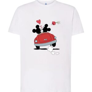 Μπλούζα με στάμπα Minnie και Mickey!